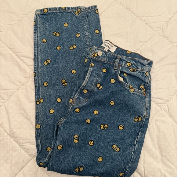 Reformation Mixed Emotions High Rise Straight Jeans nwot - Picture 5 of 11